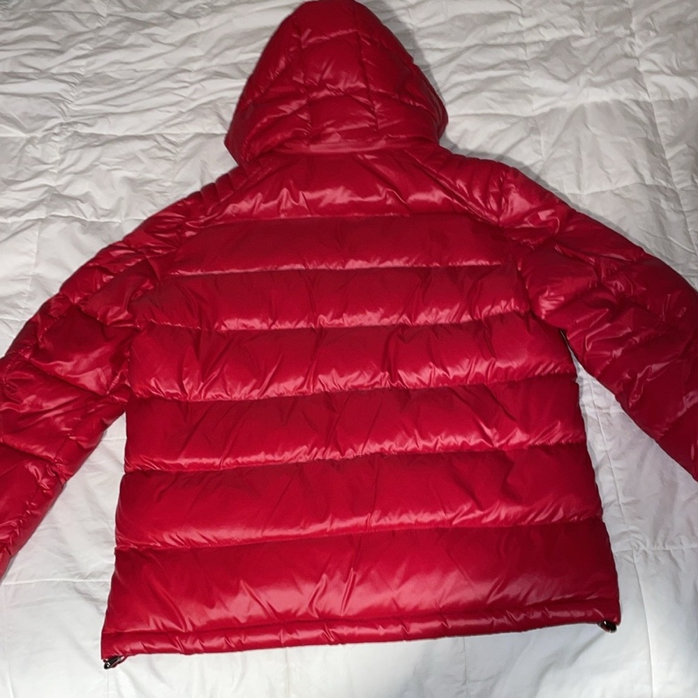 GUESS Red Puffer Jacket - Picture 2 of 8